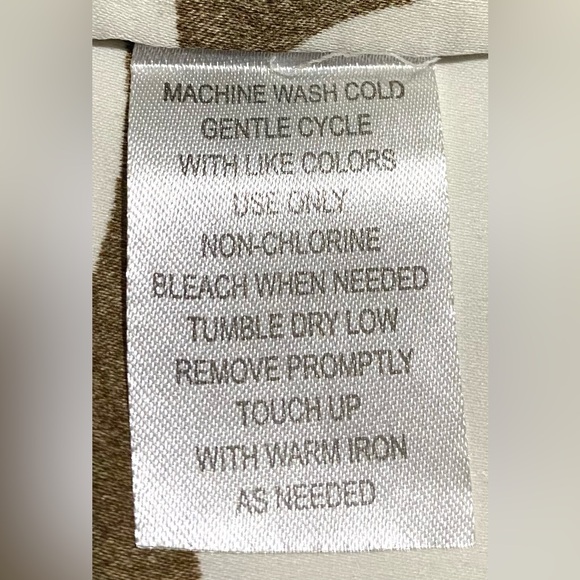 Sunny Leigh Womens 10 Brown/Cream Lg Polka Dot Sleeveless Dress Preppy Classic - Picture 13 of 13